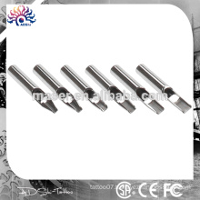 High Quality tattoo tip set,disposable tattoo tube steel tip
